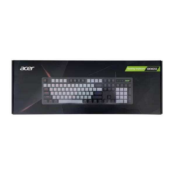Acer OKW212 True Mechanical Keyboard 104 Key Dual Color Business,Game,Home,Laptop,Desktop. - Image 2