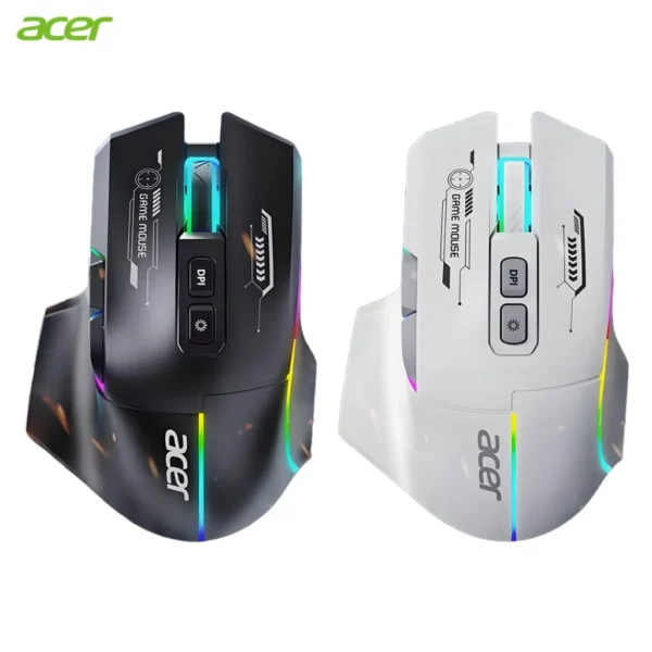 Acer OMW950 Plus Bluetooth Wireless Gaming Mouse, Triple Mode, 8000 DPI