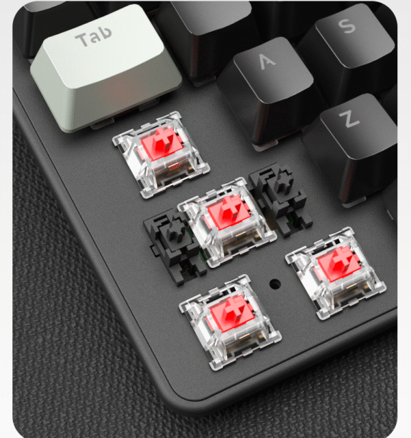 acer OKW32 87 Keys RGB LED Backlit Mechanical Gaming Keyboard with 20 Lighting Modes - Image 3