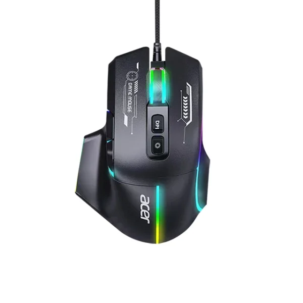 Acer Gaming Mouse Omw950 Rgb Luminous 7200Dpi Home Office 7-Key Macro Programming Wired Mouse For Desktop Computers Laptop PC - Image 3
