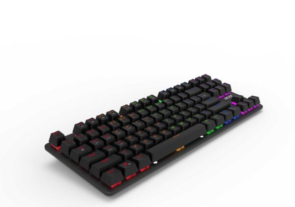 acer OKW32 87 Keys RGB LED Backlit Mechanical Gaming Keyboard with 20 Lighting Modes